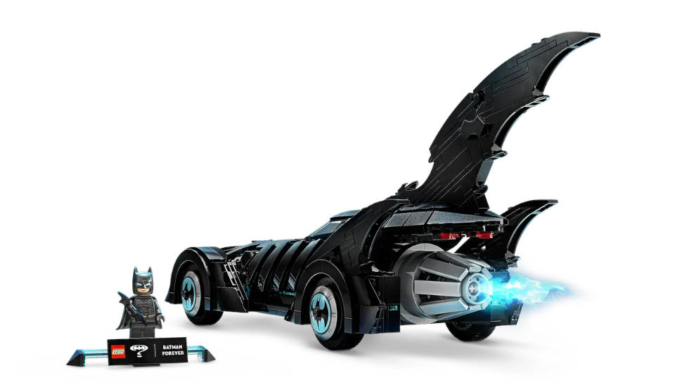 LEGO DC Batman Batman Forever Batmobile exhaust and flame effect