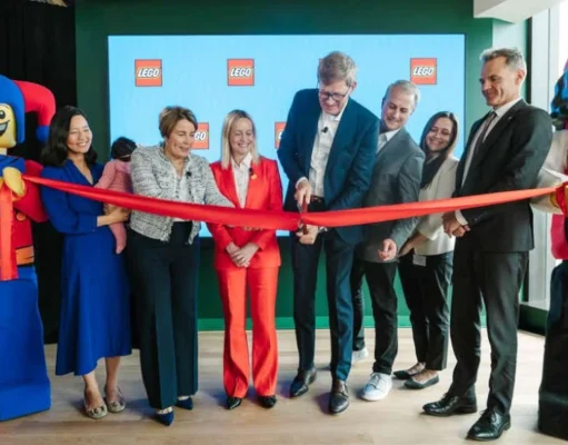 The LEGO Group Opens Boston Hub as US Push Continues The LEGO Boston Hub inaugural ceremony