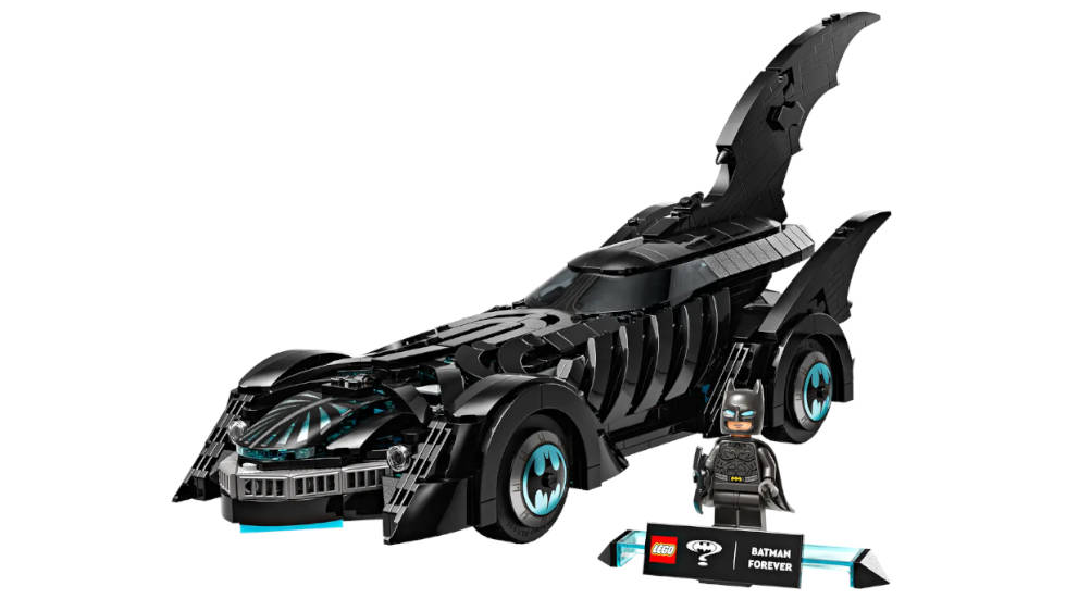 LEGO DC Batman Batman Forever Batmobile full model and new minifig